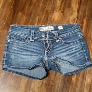 BKE denim shorts